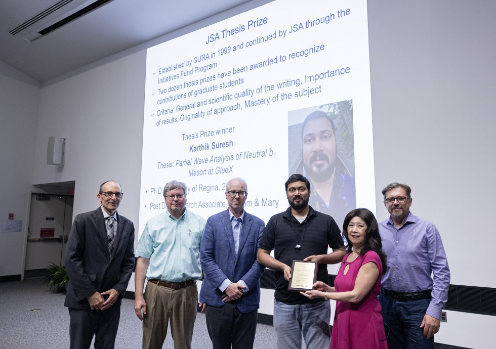 Karthik Suresh receives the JSA Thesis Prize 2023 