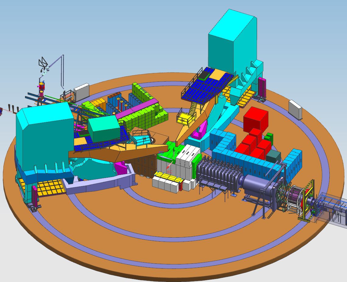 MOLLER experimental apparatus