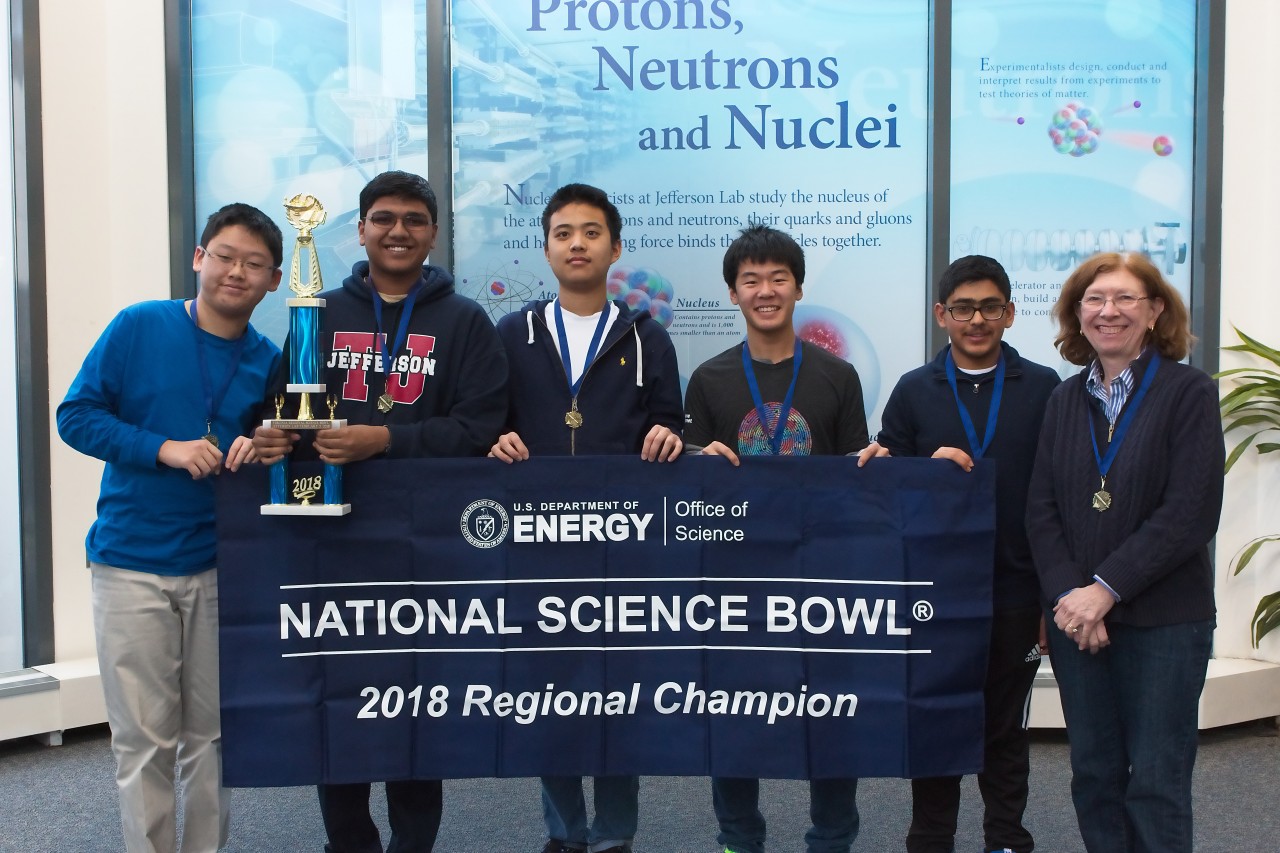 1st place - Thomas Jefferson High School for Science and Technology